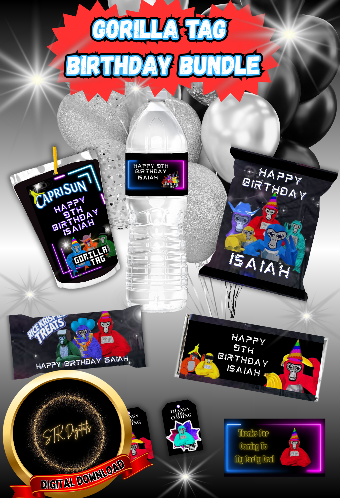 Gorilla Tag Party Bundle